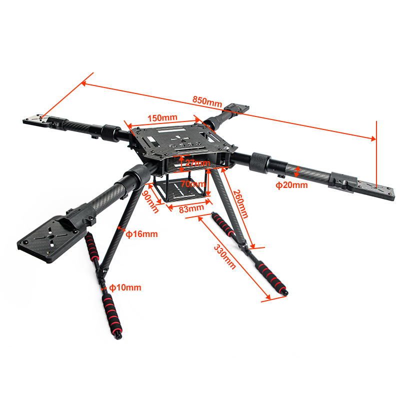 طقم إطارات طائرة بدون طيار قاب - مراجعة Drone Kit Racing وسعره